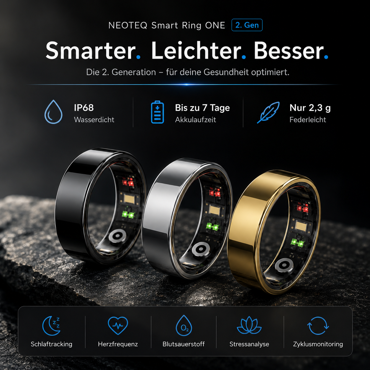 NEOTEQ - SMART RING ONE (2. Gen)